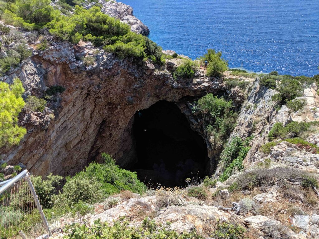 Odyseeius Cave - Northern coast of Otok Mljet, Croatia